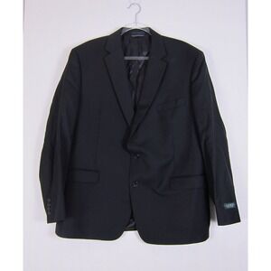 Lauren Ralph Lauren Sport Coat Mens 46R Classic Fit Black Two Button Single Vent
